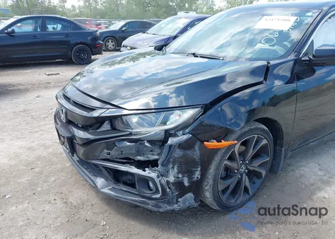 2020 Honda Civic Sport from USA, damaged, VIN 2HGFC2F85LH525986